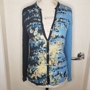 Anthropologie Floral Garden Blouse
